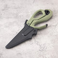 Multifunctional stainless steel detachable kitchen scissors, fishing scissors with fish bone remover, non-slip handle