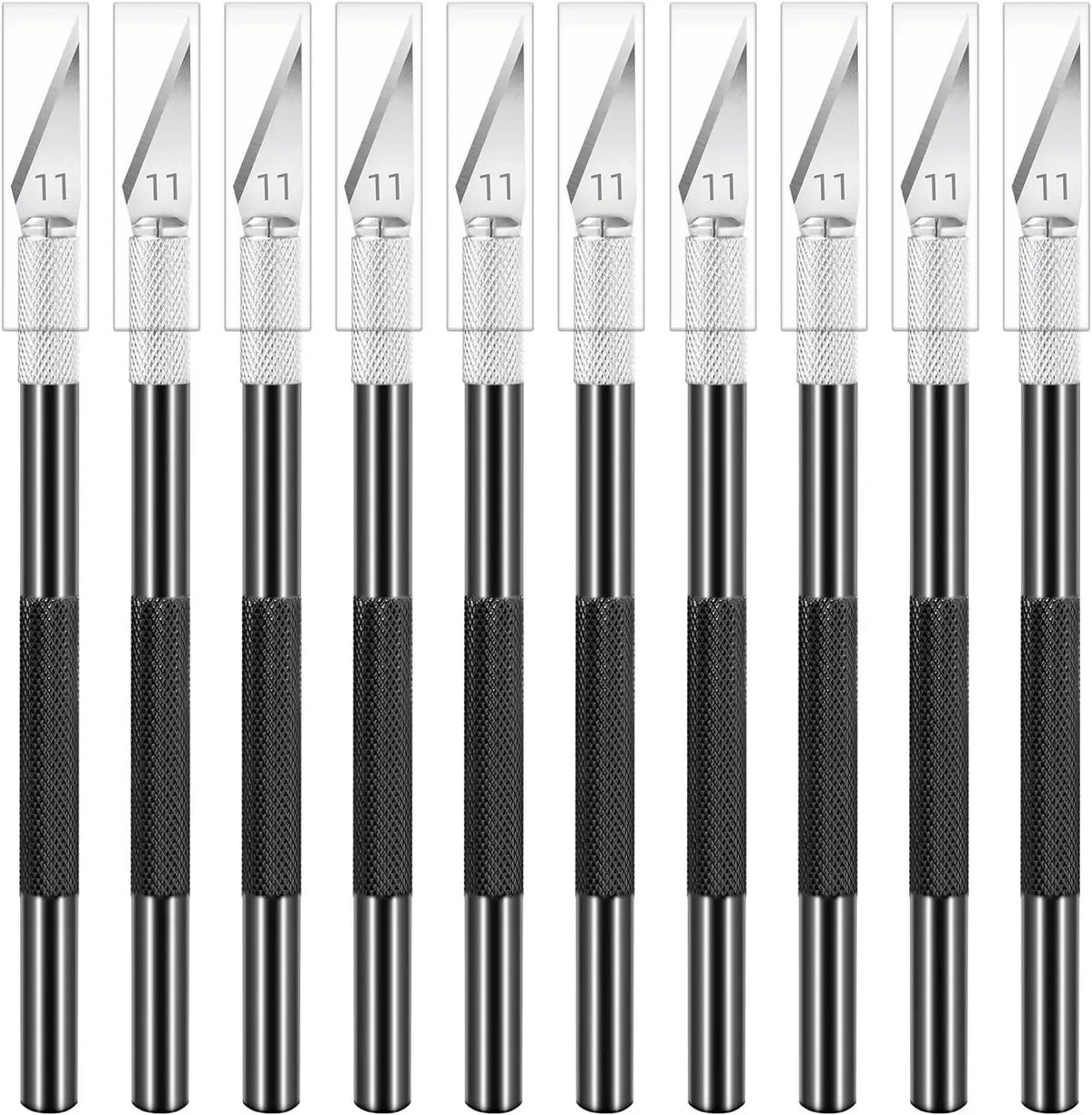 Sharp Exacto Knife Set Exacto Knife Colorful Craft Knife Kit, Precision Hobby Knife for DIY, Art, Cutting, Carving,10PCS