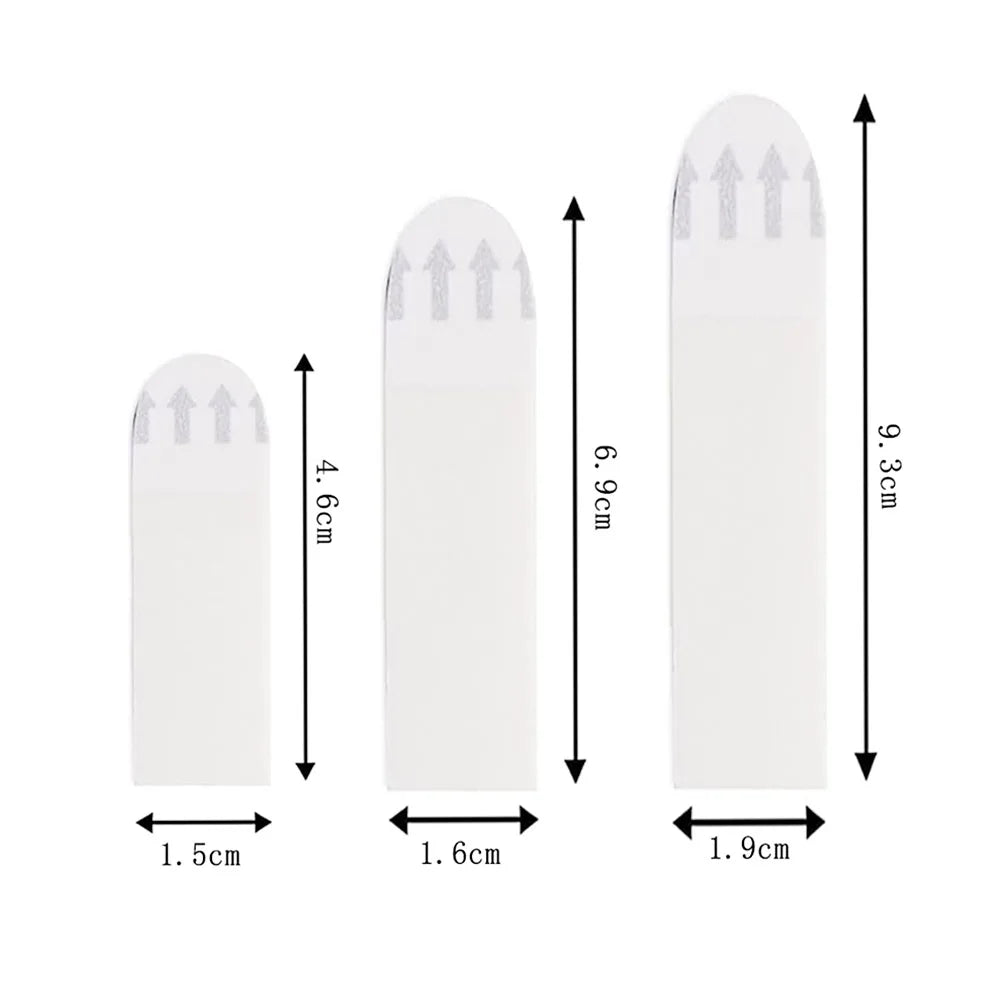 Double Sided Tape Sticker Wall 10/20PCS Sets Damage Free Picture&Frame Hanging Strips Waterproof Self Adhesive Hooks Accessories