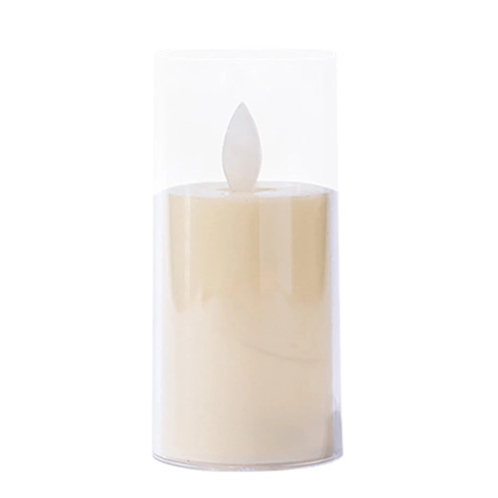 LED Candles Lights Flameless Electronic Candle Lamp Battery Operated Decorative Candle Lamp for Christmas Party Decor