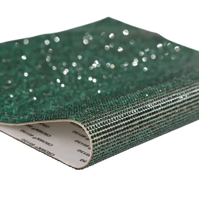 12x20cm Self Adhesive Rhinestone Sticker Tape DIY Decoration Diamond Sticker For Arts Crafts DIY Car Phone Clothes Decoration