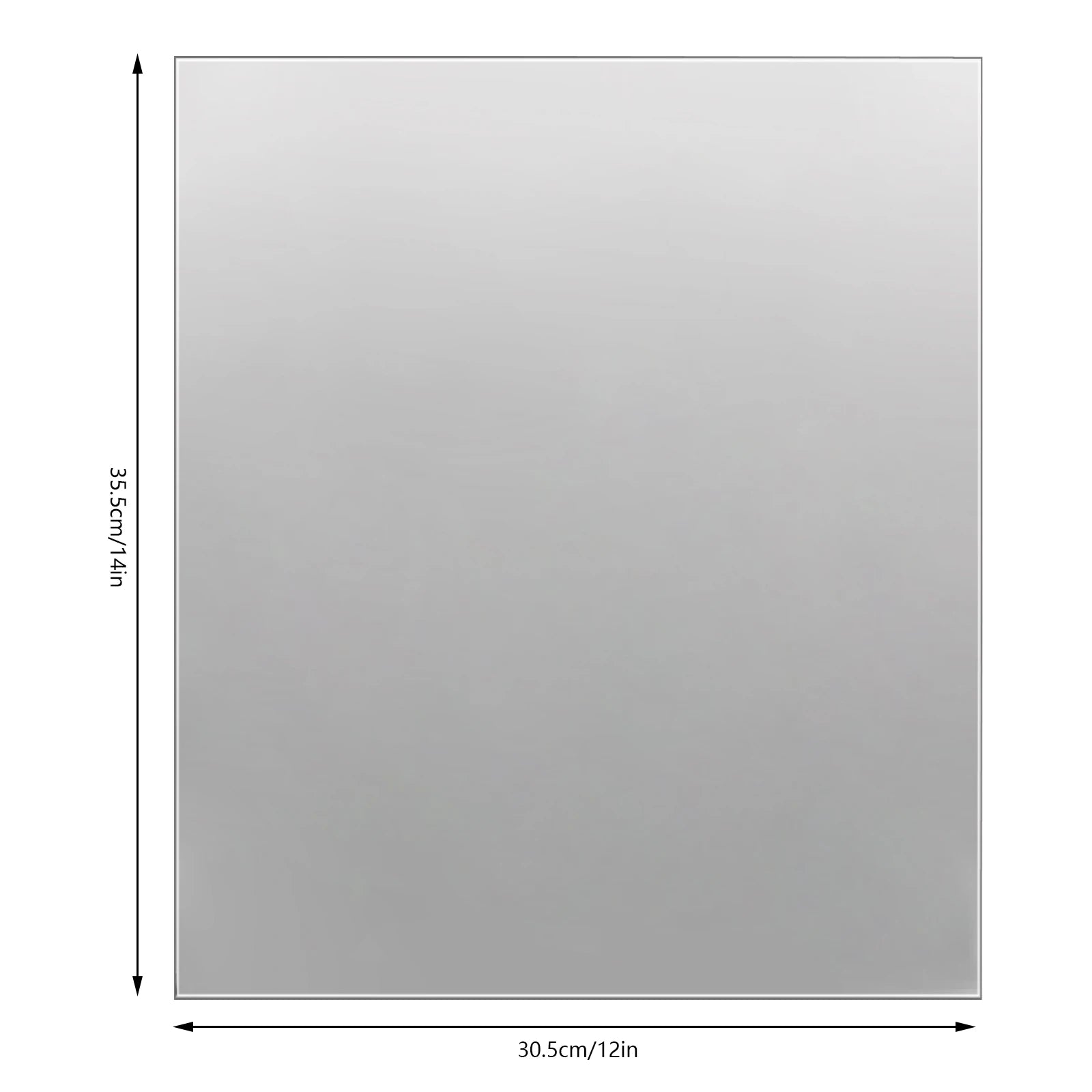 16 PCS Home Gym Mirror Tiles, 14'' x 12'', Large Frameless Wall Mirror for Bedroom,Door,Bathroom