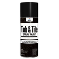 Tub and Tile Spray Paint Black Gloss Aerosol Spray Tile Paint Bathtub Refinishing Kit for Tiles Ceramic Porcelain