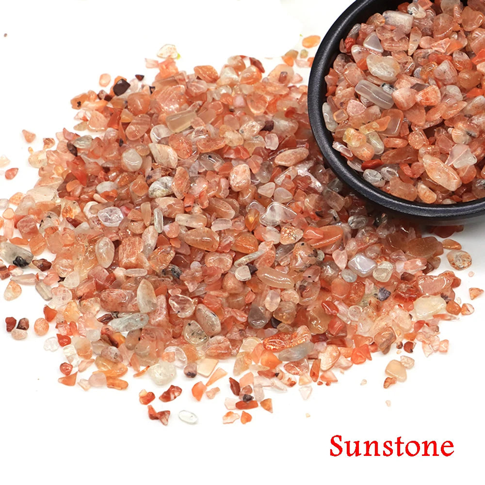 Natural Stone Tumbled Agate Gravel Crystals Chip Quartz Minerals Reiki Healing Specimen Gemstones Home Aquarium Decor DIY Crafts