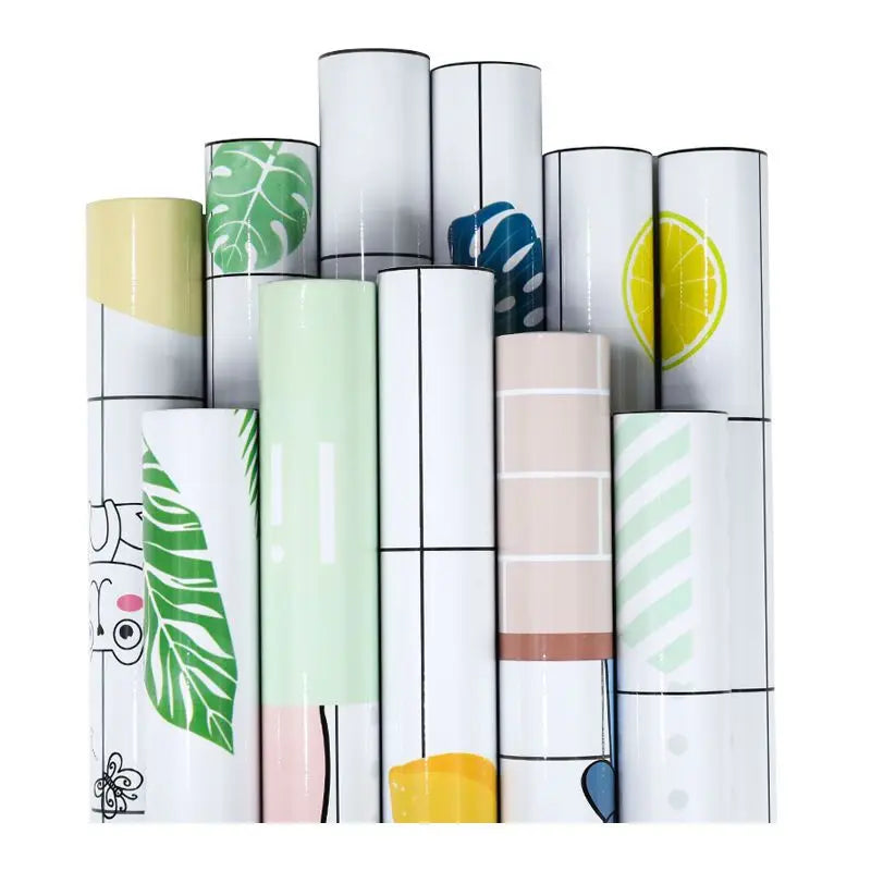 Wallpaper for Walls In Rolls Formaldehyde-free Bathroom Waterproof Sticker Toilet Wall Renovation Moisture-proof Wall Stickers