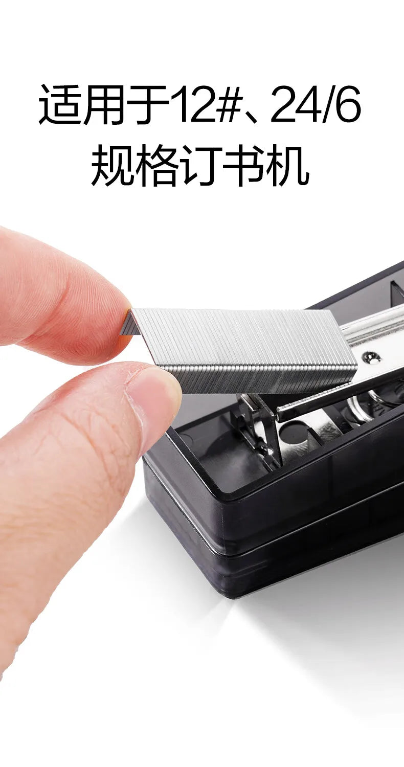 12# Staples 24/6 1000pcs Per Box, Non-Rust Office Stapler Refills, Standard Size Staples for Daily Office Use、Buy 1 Get 1 Free