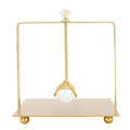 Flat Napkin Holder Metal Napkin Holder  Handle Modern Elegant  Paper Napkin Dispenser for Restaurant Hotel Home Office
