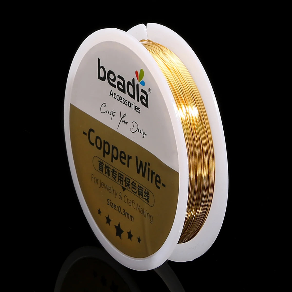 0.3-1.0mm Premium Pure Copper Wire - Anti-Corrosion & High Flexibility for Jewelry Crafting, Beading Wire Wrapping (Gold/Silver)