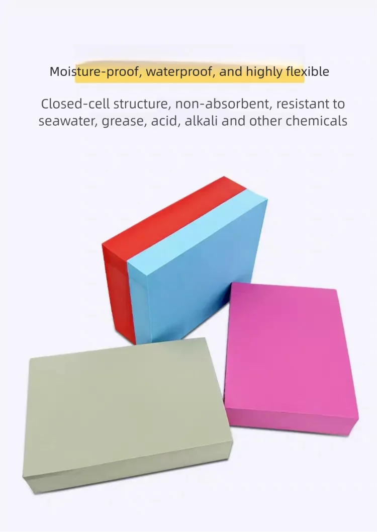 4pcs 100x50x0.3cm Colorful EVA Foam Board Shock Absorption Foam Sheet Handmade DIY Cosplay EVA Rubber Sound-absorbing Foam Paper