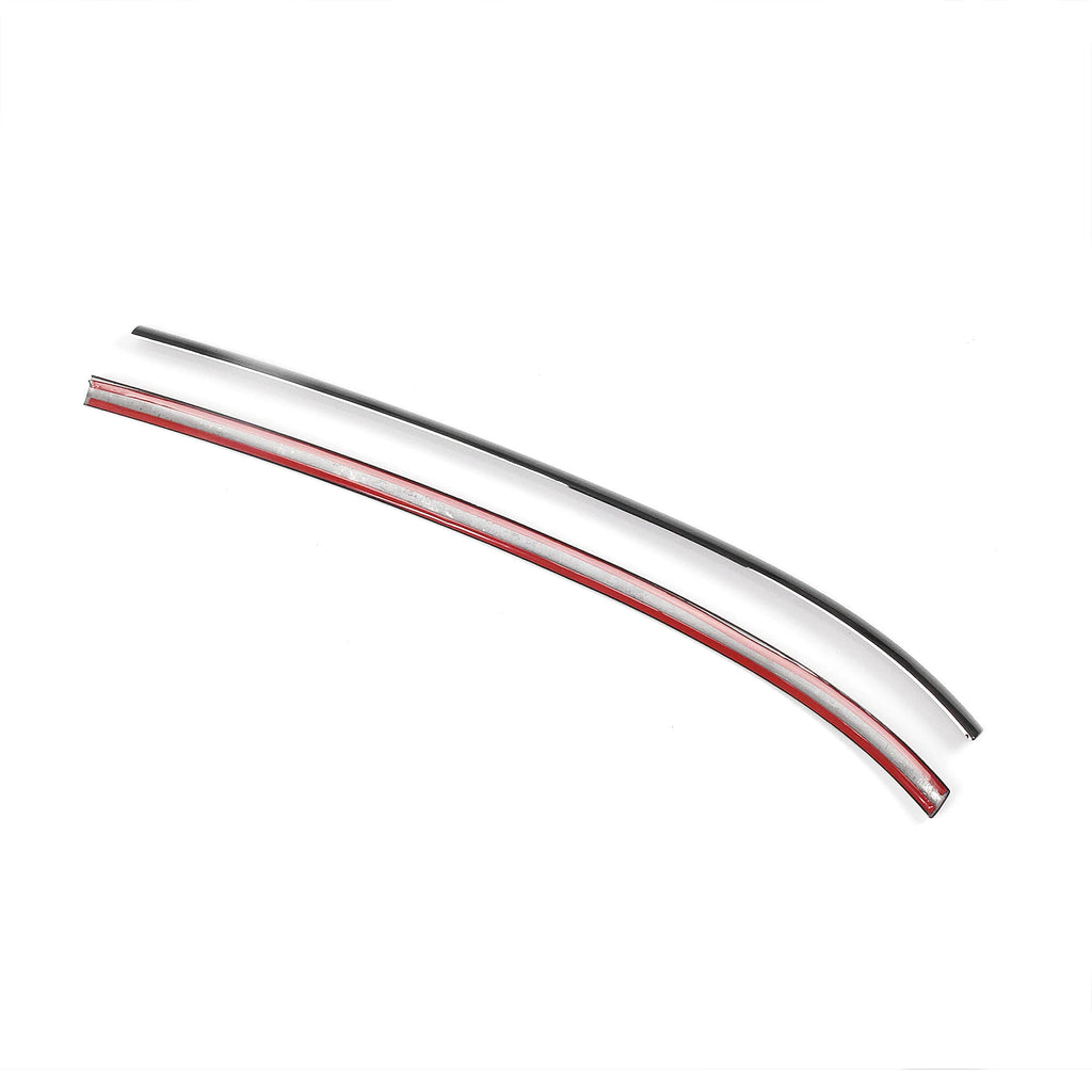For Mini Cooper S F56 2-Door 2014-2021 Window Exterior Decorative Moulding Trim Gloss Black Weatherstrip Seal Strip