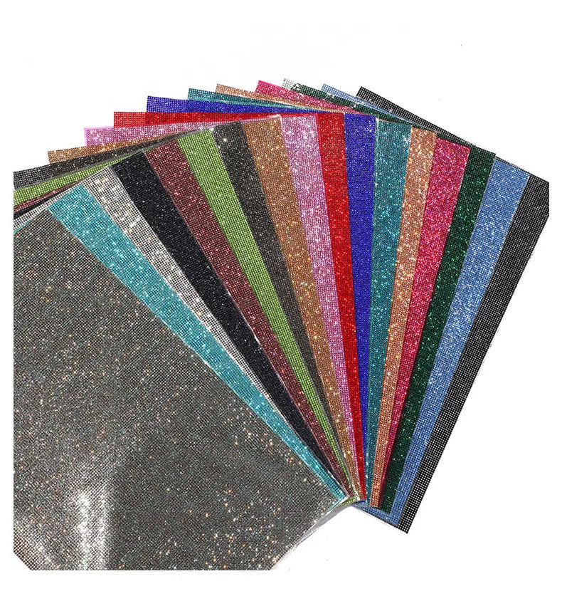 Self-adhesive Rhinestone Jewelry DIY Accessories Phone Case Shiny Diamond Ribbon Wedding Crystal Tape Sticker Car Interior Decor