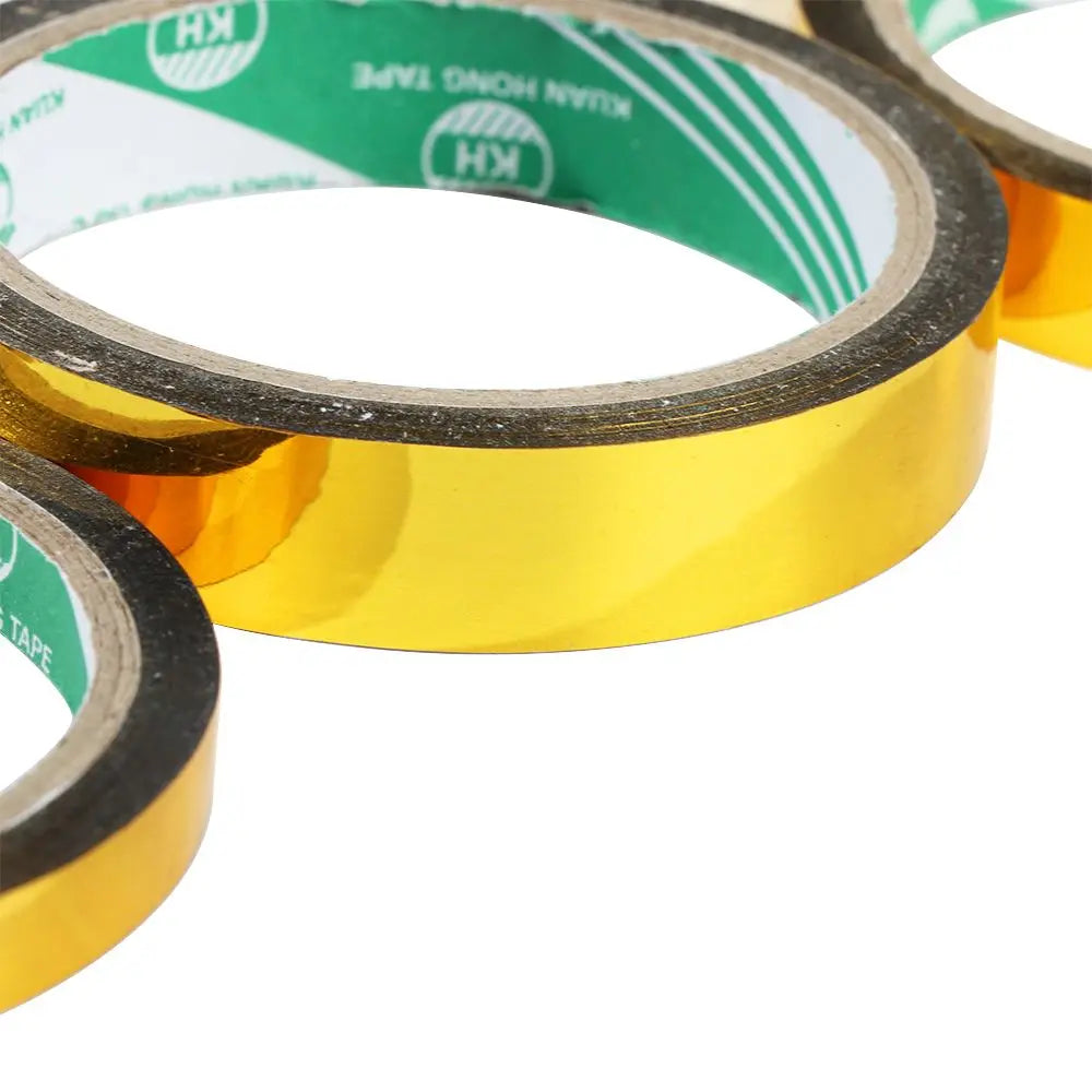 Adhesive For Decoration Decoration Tape Reflective Golden Tape Laser