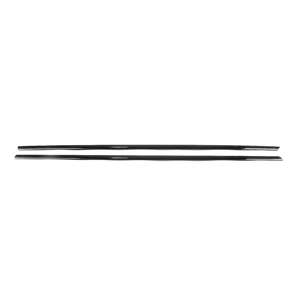 For Mini Cooper S F56 2-Door 2014-2021 Window Exterior Decorative Moulding Trim Gloss Black Weatherstrip Seal Strip