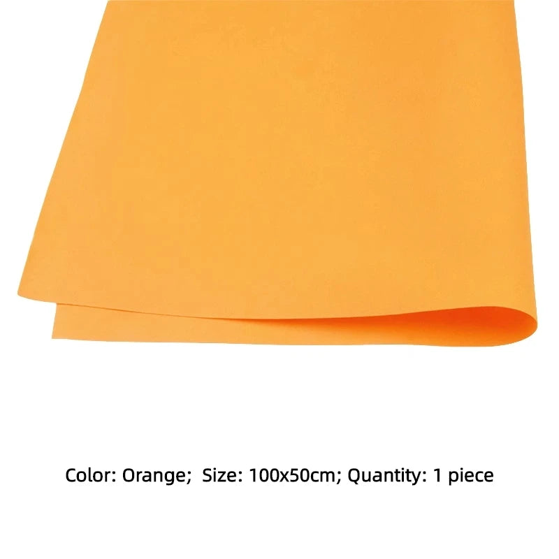 Colorful EVA Foam Board Buffering Shock Absorption Foam Sheet Handmade DIY Cosplay EVA Rubber Sound-absorbing Foam 38 Degrees