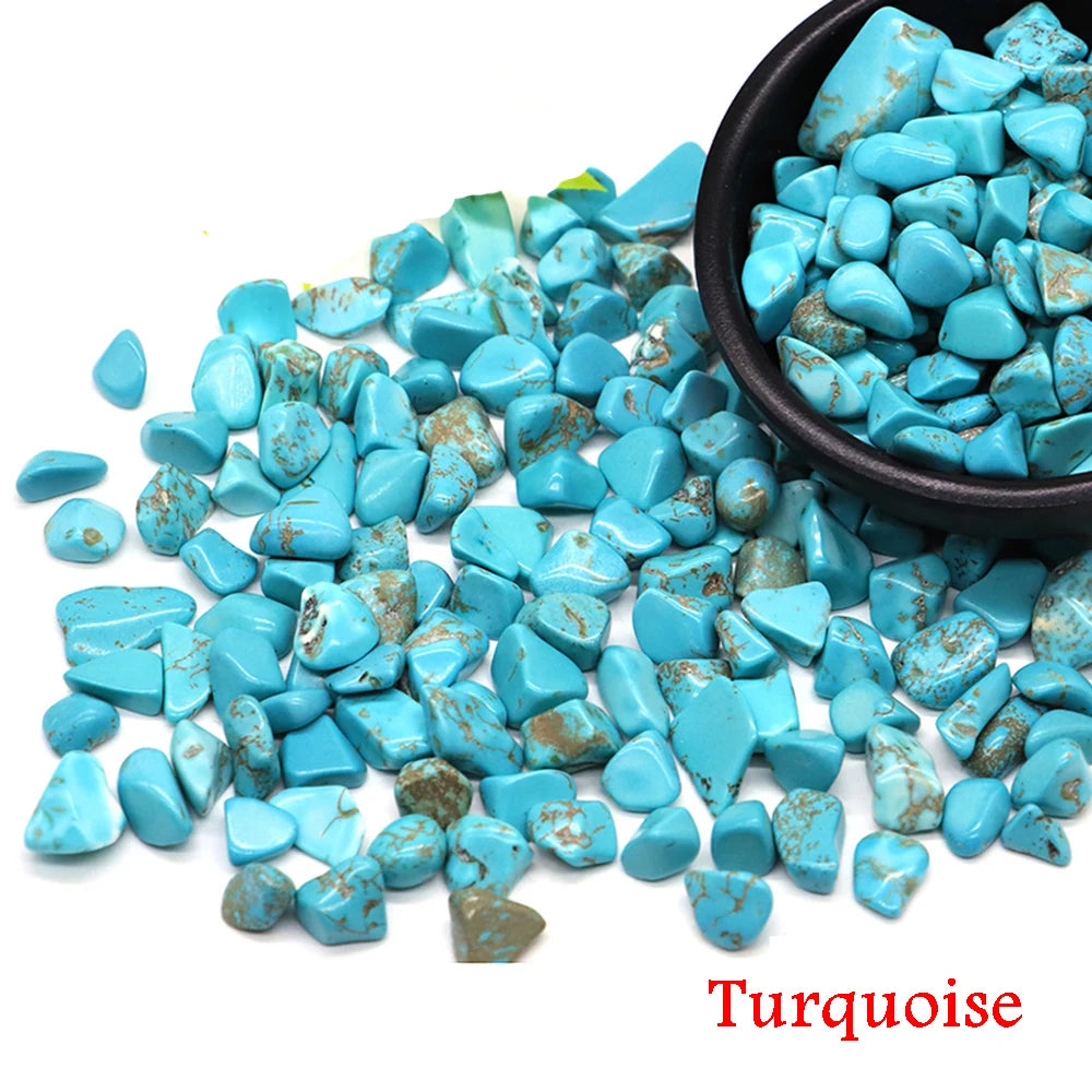 Natural Stone Tumbled Agate Gravel Crystals Chip Quartz Minerals Reiki Healing Specimen Gemstones Home Aquarium Decor DIY Crafts