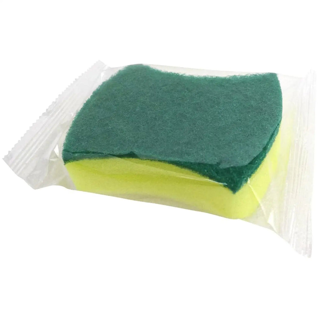 24pcs Highly Absorbent Cleaning Sponges Individually wrapped Pot Rust Stain Sponge Brush Kitchen Grease Cleaner Household
