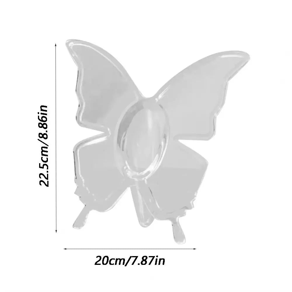 Ins Acrylic Vase Three-dimensional Minimalist Flower Vase Aesthetic Flower Holder Home Decoration