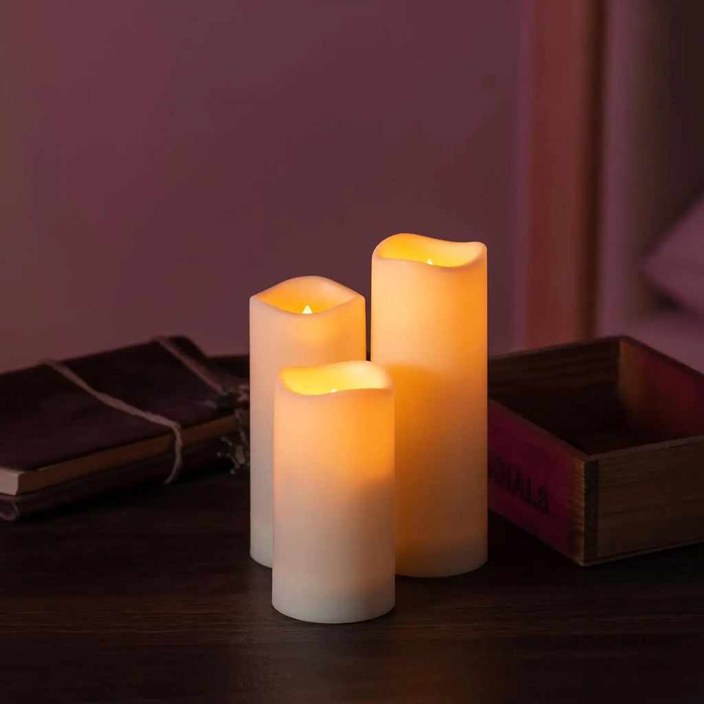 120 Pack Waterproof Flameless LED Candles with Remote and Timer for Outdoor, Home, Parties