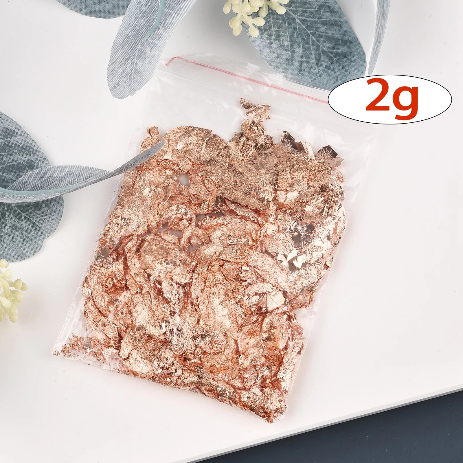 1/2/3/5/10g Imitation Gold Sliver Copper Foil Sequins Glitter Craft Leaf Flake Sheet Shiny Foil Paper Gilding DIY Nail Art Decor