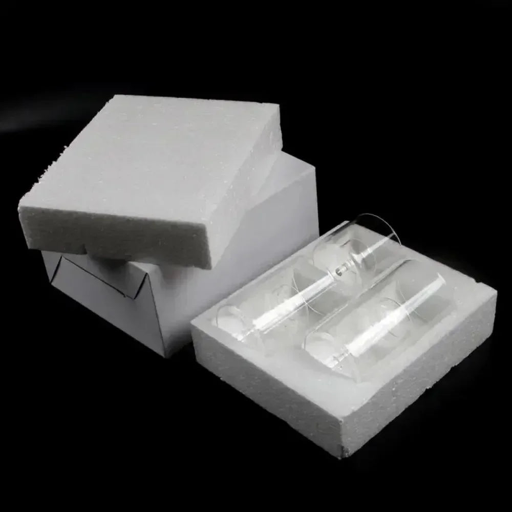 Glasseam Glass Tealight Candle Holder Modern Cylinder Candle Holders for Table Centerpiece Wedding Christmas Party Decorations