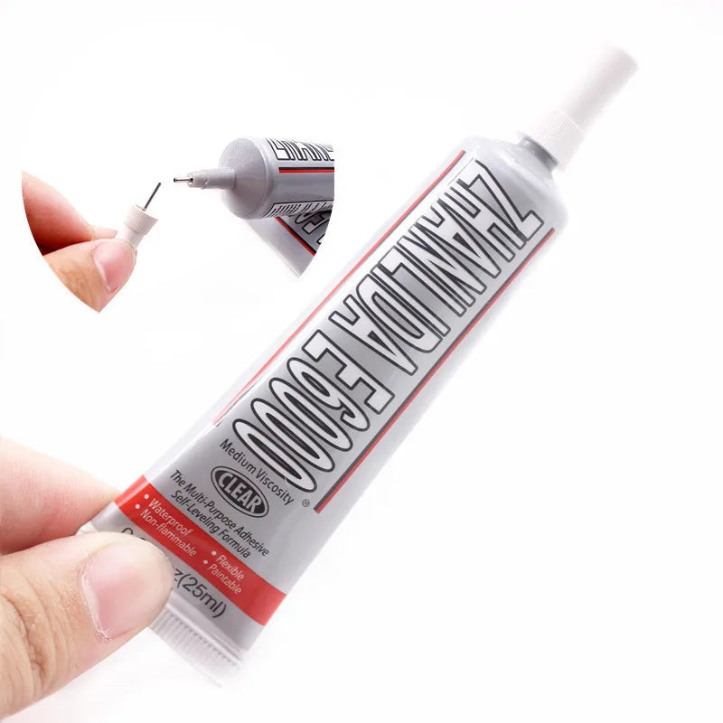 1 Pcs E-6000 Waterproof Strong Liquid Super Glue DIY Adhesive for Jewelry Bonding Diamond Paintinge Slow-drying Universal Glue
