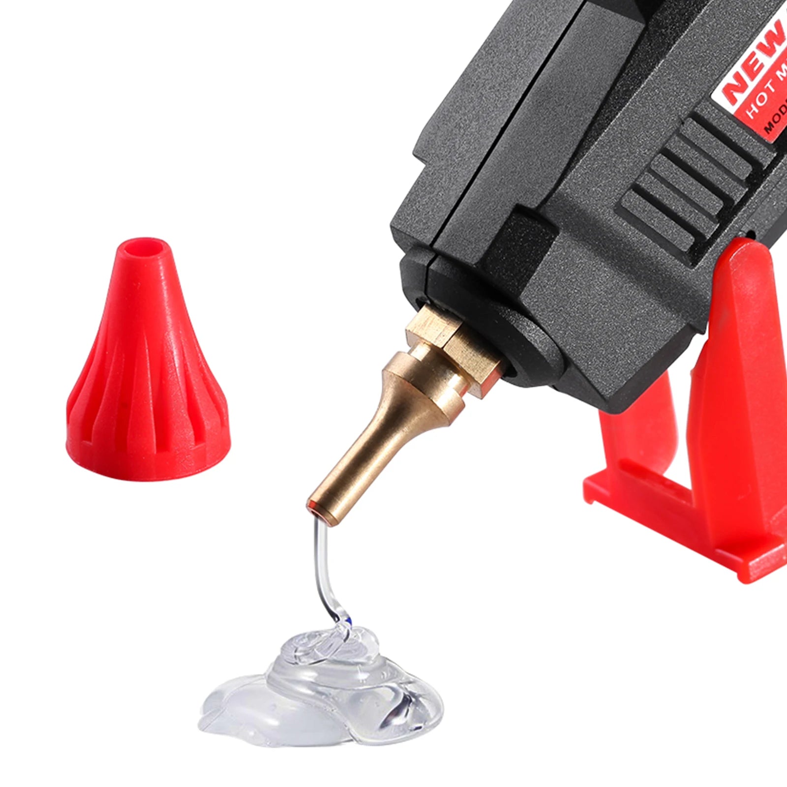 NEWACALOX US 60W 100W DIY Hot Melt Glue Gun Industrial Gluegun 1pc 11mm Glue Gun Sticks Arts DIY Repair Tool