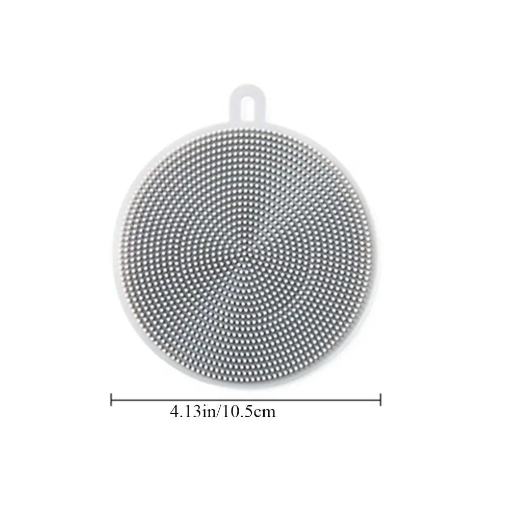 Silicone Cleaning Brush Dishwashing Sponge Multi-functional Fruit Vegetable Cutlery Kitchenware Brushes Kitchen Tools