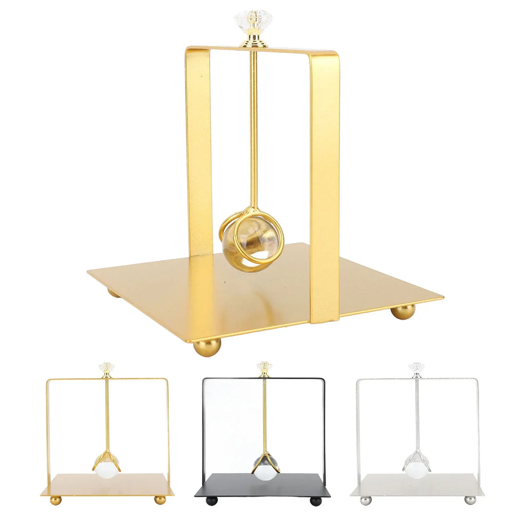 Flat Napkin Holder Metal Napkin Holder  Handle Modern Elegant  Paper Napkin Dispenser for Restaurant Hotel Home Office