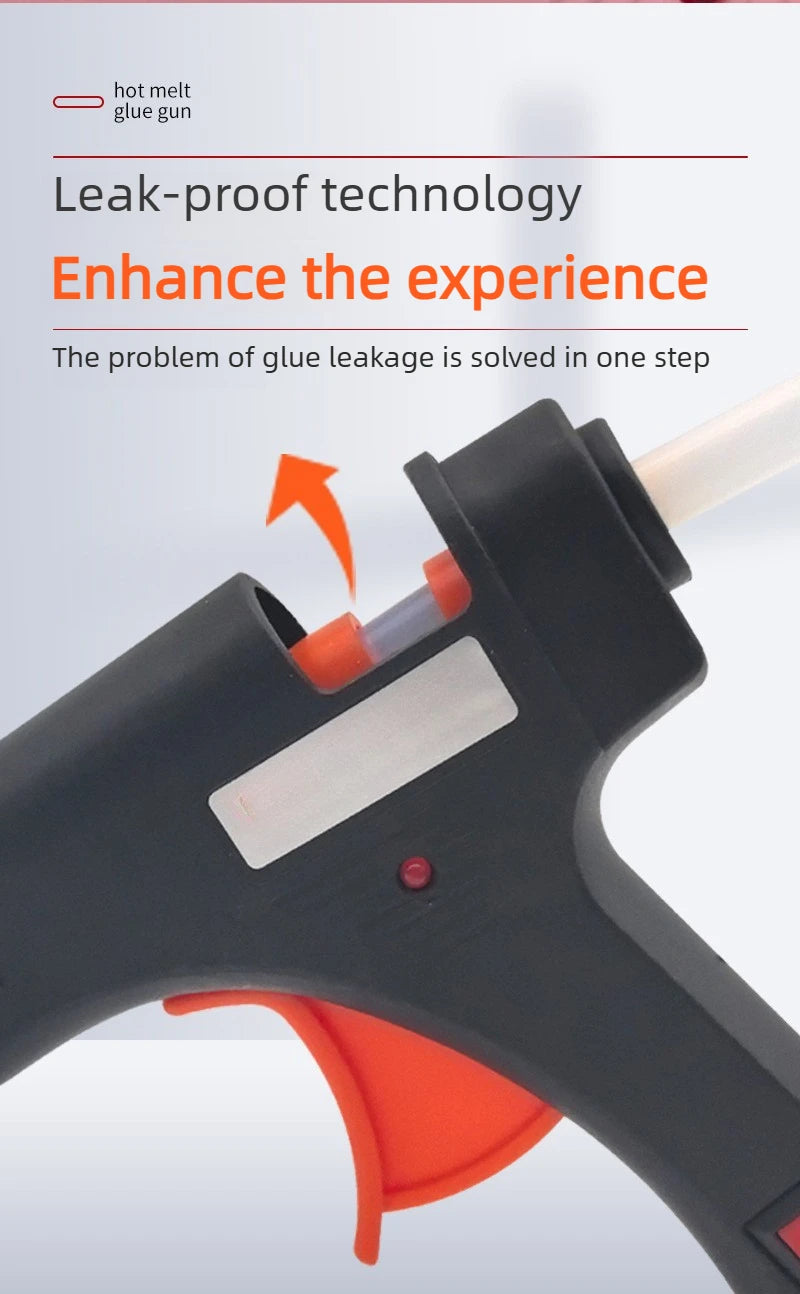 Silicone Gun Hot Melt Glue Gun With 7mm Hot Glue Gun Sticks Perfect For DIY Arts School Crafts Quick Home Repairs Repair Tool
