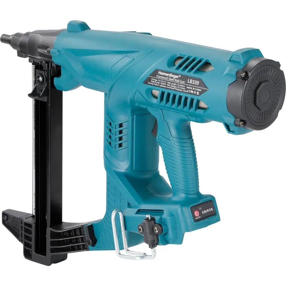 Heimerdinger Brushless Cordless framing concrete nail gun, electric staple gun power tools, No battery
