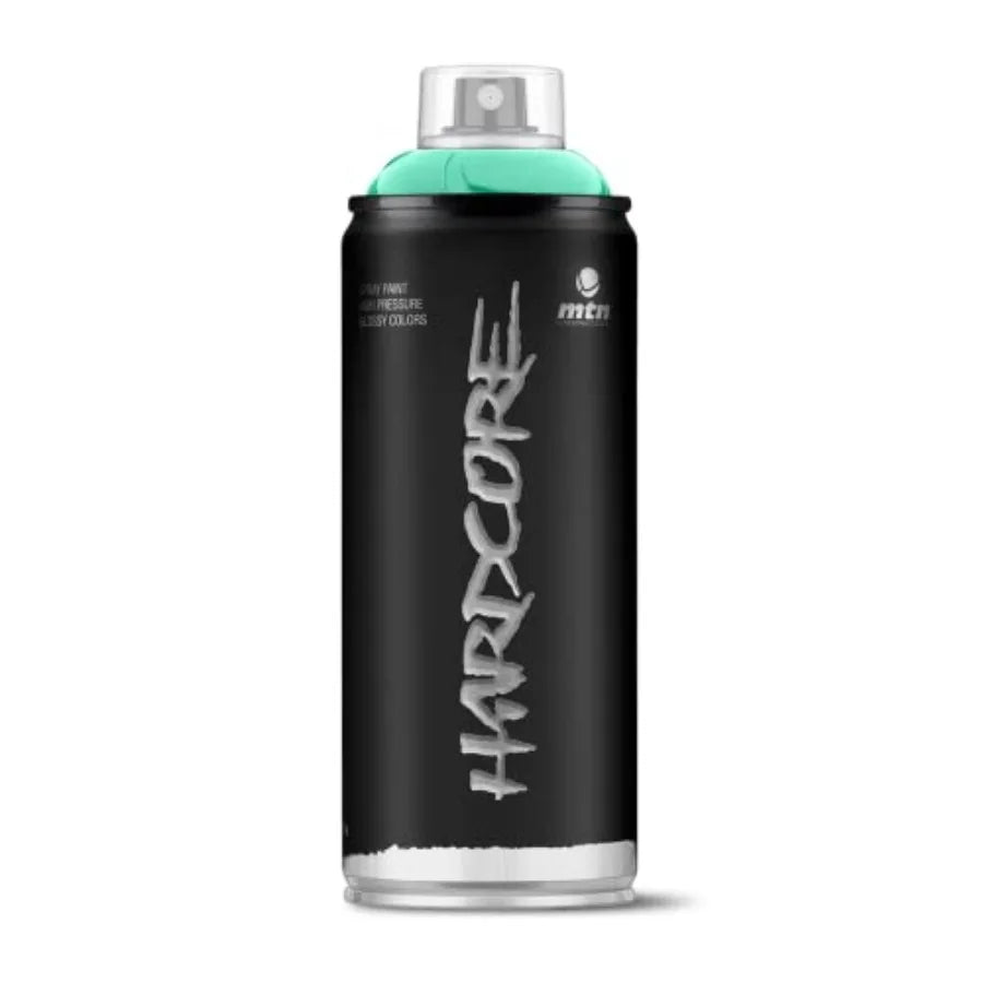 MTN Hardcore Spray Paint RV219 Paris Green for Outdoor Metal Surfaces Durable High-Visibility Finish