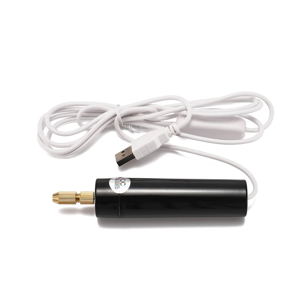 Mini Electric USB Drill Portable Handheld Drill Engraving Pen Rotary Tool Kit Jewelry Tool Carving DIY Tool