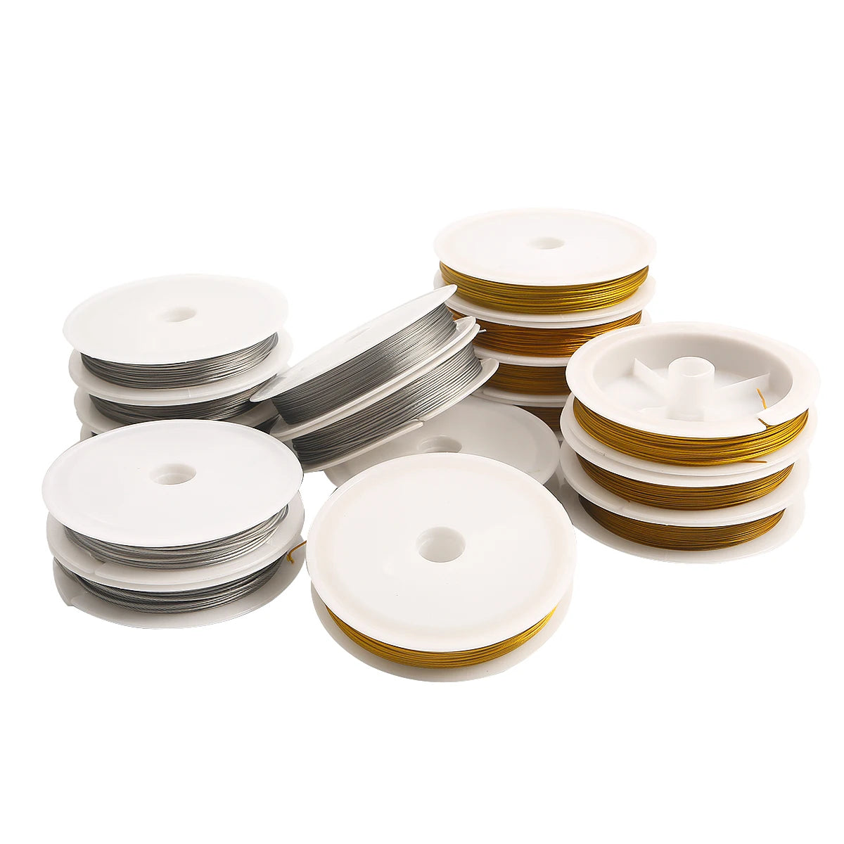 0.3-1mm Stainless Steel Strong Beading Wire - Premium Jewelry Making DIY (Bracelet/Necklace) Craft Sculpting Cord