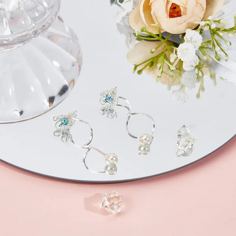 20 Gauge 16 Feet Brass Square Wire Silver Brass Wire for Jewelry Beading Craft Work