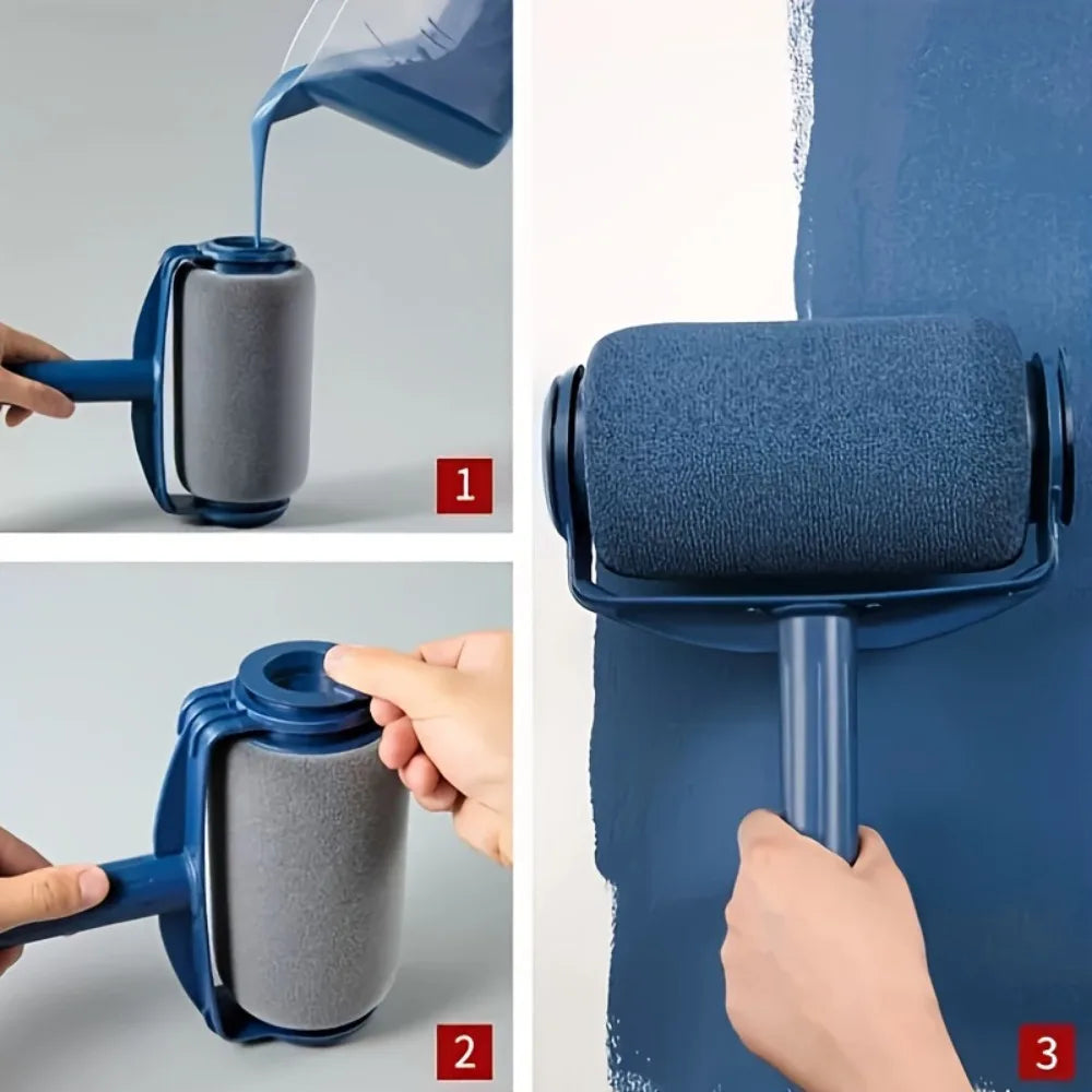 Easy - to - Use Large Wall Brush: Self - Priming for Latex Paint in Home Improvement