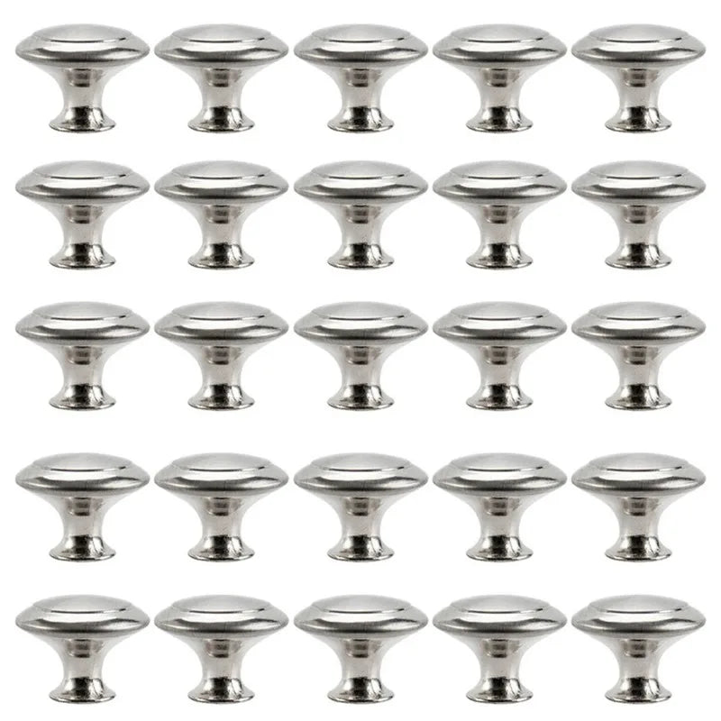 Stainless Steel Door Knobs Drawer & Cabinet Pull Handles Kitchen Cupboard Knobs Furniture Hardware Accessory