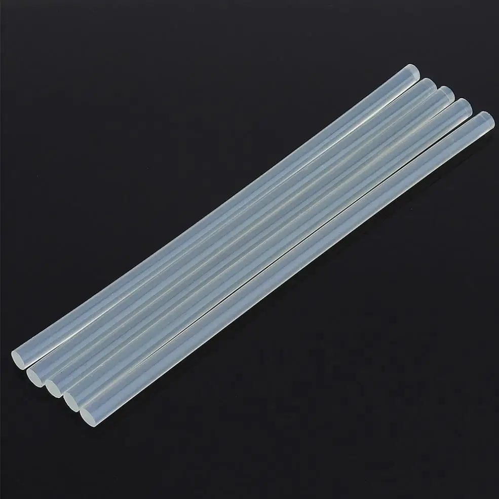7mm / 11mm 5-100pcs/lot Transparent Hot-melt Gun Glue Sticks for Heat Pistol Gun Adhesive DIY Tools Repair Alloy Accessories