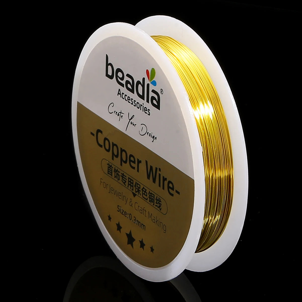 0.3-1.0mm Premium Pure Copper Wire - Anti-Corrosion & High Flexibility for Jewelry Crafting, Beading Wire Wrapping (Gold/Silver)