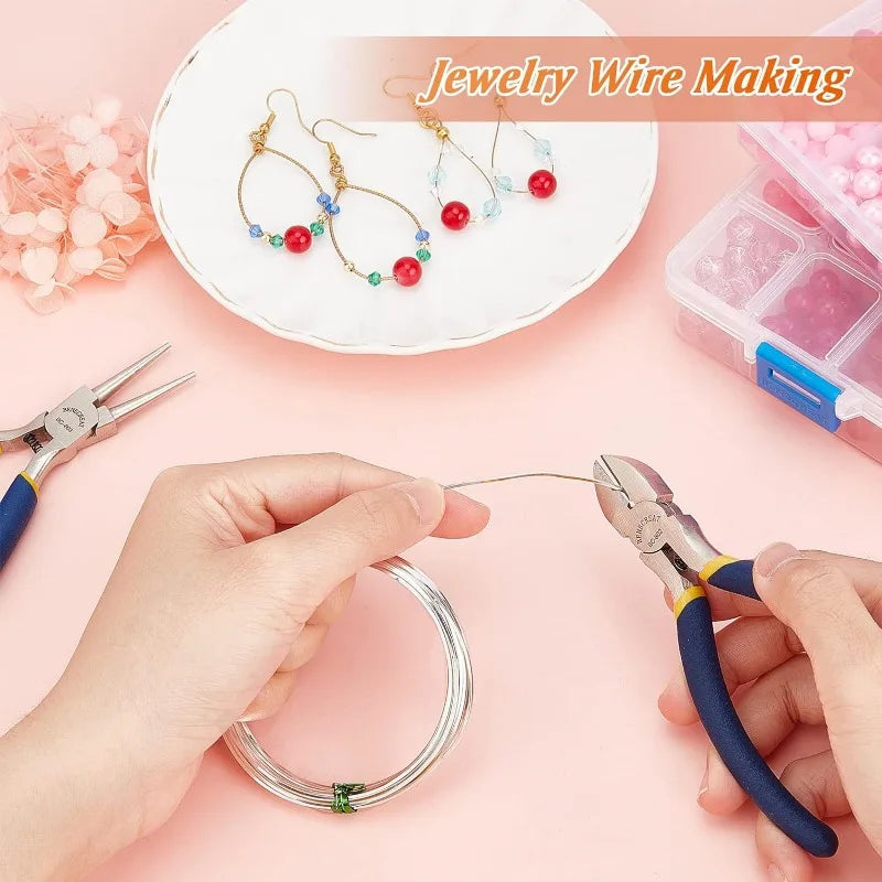 20 Gauge 16 Feet Brass Square Wire Silver Brass Wire for Jewelry Beading Craft Work