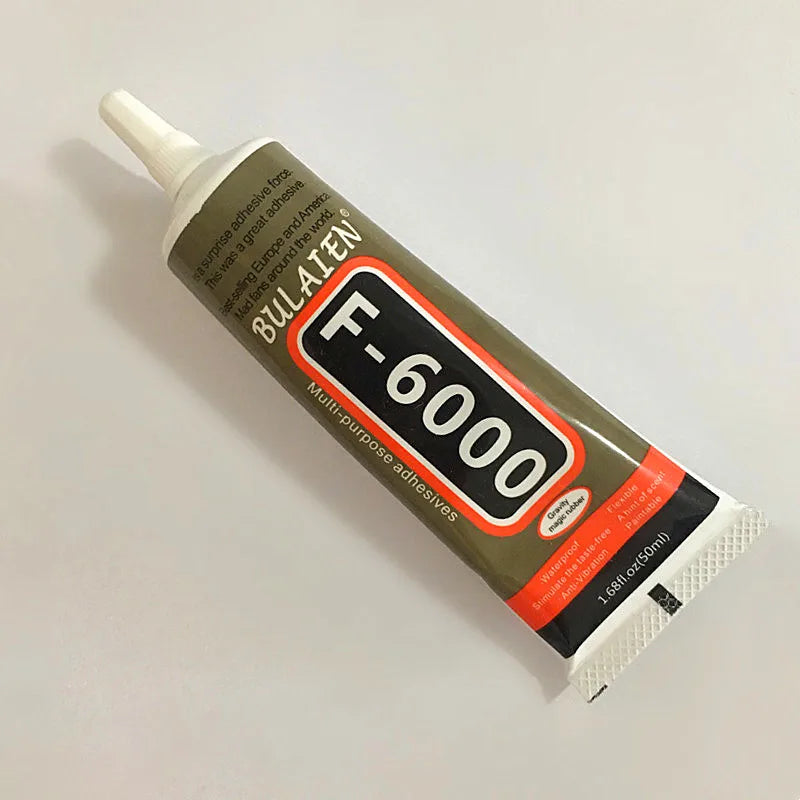 E6000 50ml Multipurpose Adhesive Make Crystal Jewelry Crafts Repair Phone Glass Screen Nail Gel Office Home Supply Bonding Tool