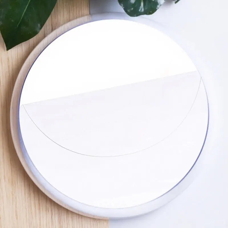 Round Acrylic Sheet Clear 1Mm Ultra Thin Light Weight Craft Disc for DIY Art Projects Scrapbooking Display Mounting Panels