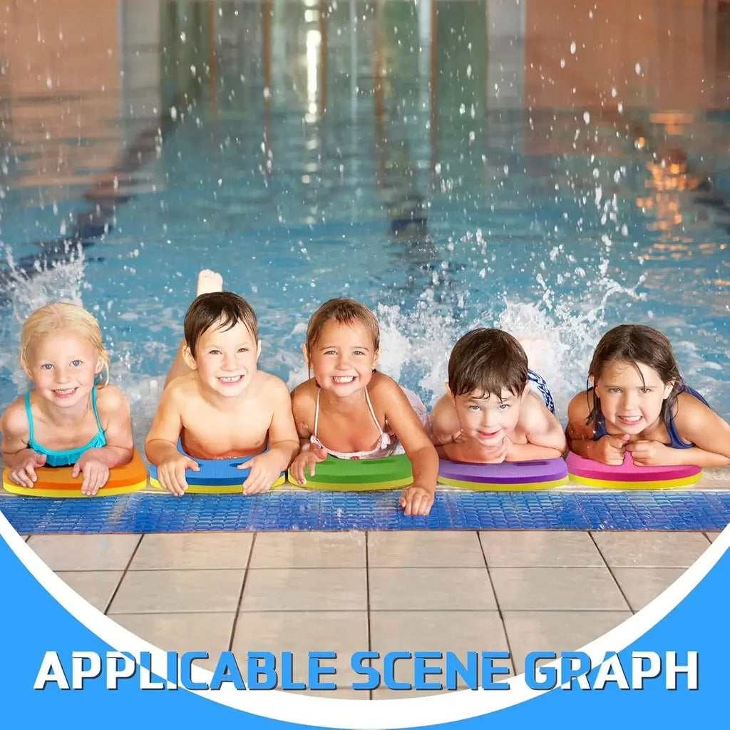 Kickboard Swimming Training Kick Board EVA Foam Floating Board U-Shaped Kickboard for Kids Adults Water Pool Accessories
