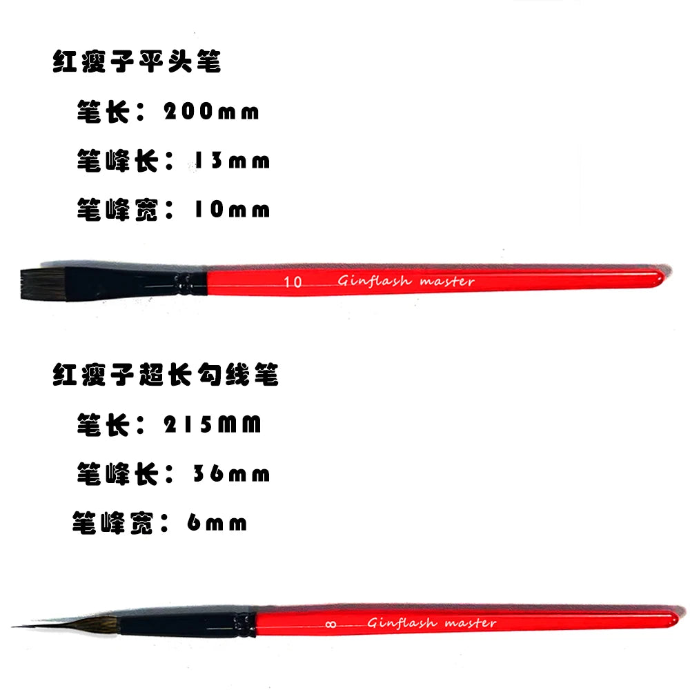 50/90 Color Solid Watercolor Paint Set Glitter Portable Metal Box Watercolor Pigment squirrel hair brush nail art