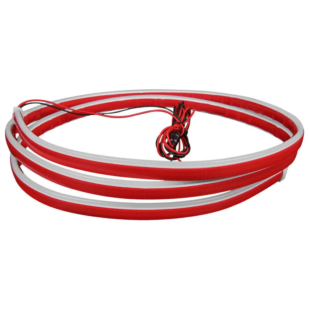 180CM LED Car Hood Lights Strip Engine Hood Light DRL LED Daytime Running Light Strip Flexible Waterproof Car Decor Assecories