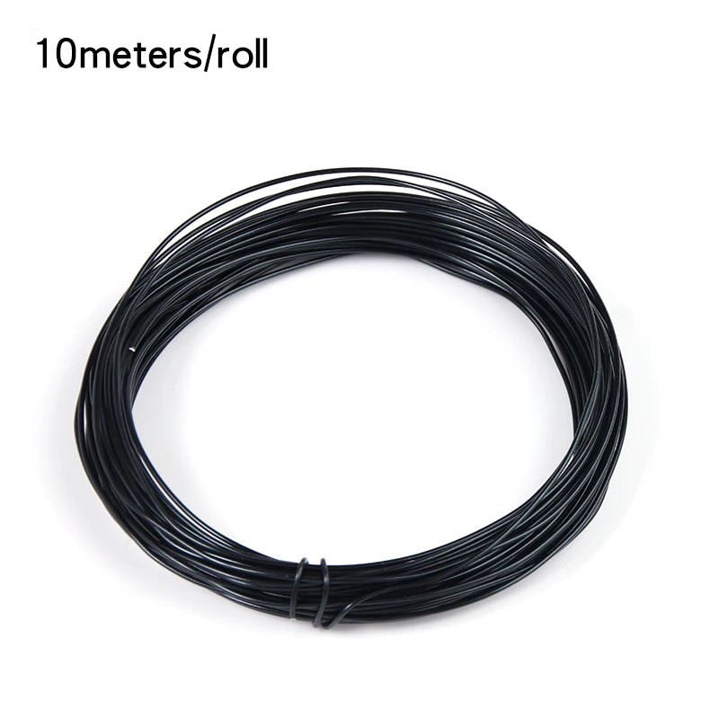 0.6-2mm Anadized Round Aluminum Wire for Jewelry Making Gold Plated Bendable Flexible Craft Metal Wire DIY Beading Floral