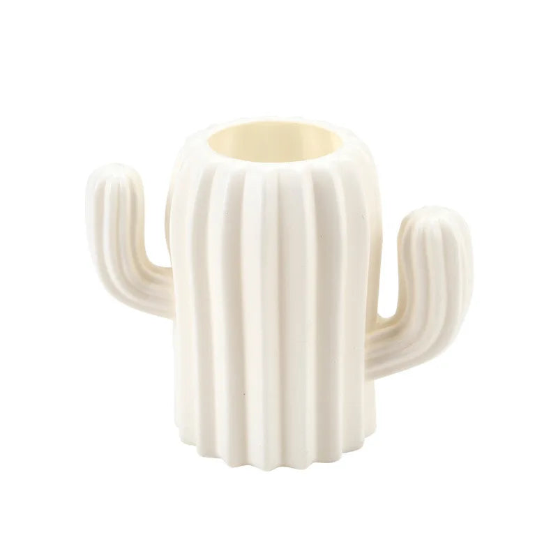 Plastic Flower Modern Vase Decoration Home Nordic Style Vase Imitation Ceramic Flower Pot Decoration Vases for Flowers