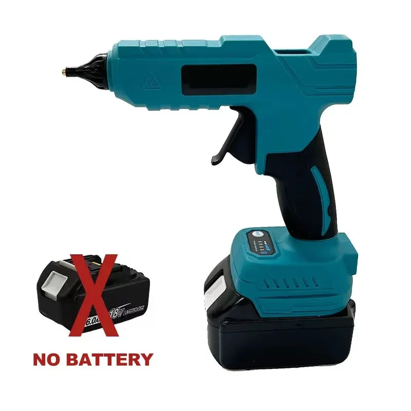 Fit Makita Electric Hot Melt Glue Gun 18V Li-ion Battery DIY Hot Melt Glue Gun For Packaging Decoration
