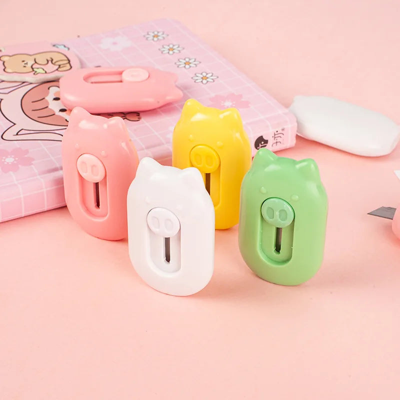 Cartoon Design Knife Candy Color Candy Color Knife Compact Office Knife Office For Unboxing Diy Projects Art Craft