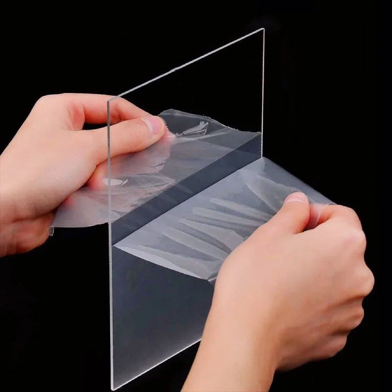 Small Square Clear Acrylic Sheet,High Transparency Organic Glass,DIY Model, Customized Plexiglass Board,2cm -12cm