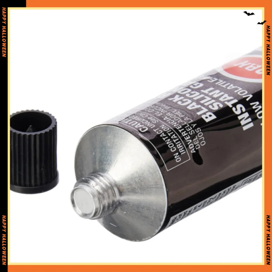 Black Silicone Sealant - 3 oz Tube for DIY Waterproofing and Repairs